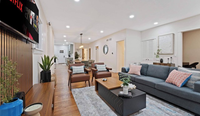 New Elmhurst Gem w/Game Room & Amazing Yard!