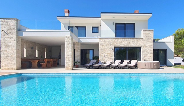 New enchanting Villa Marlera with sea view and infinity private pool