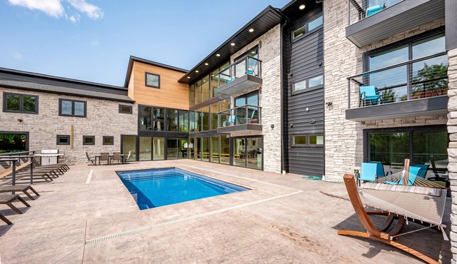 New! Epic lakefront home with indoor pool!