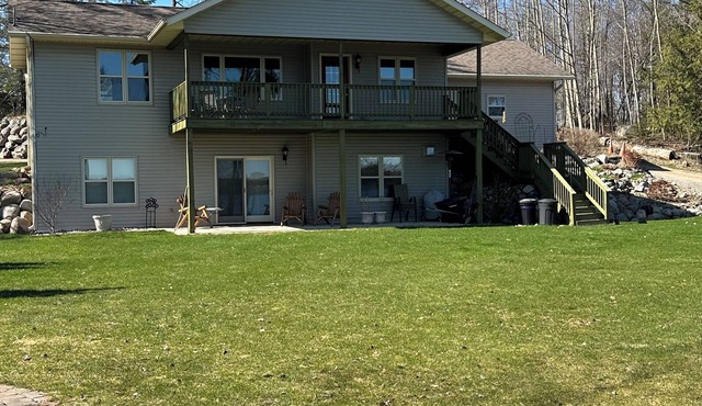 New! Escape to the Northwoods on Silver Lake. Across from ATV/snowmobile trails