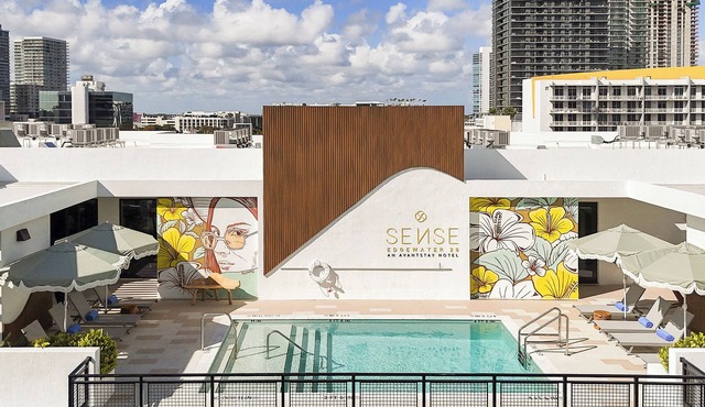 New Executive Suite in Edgewater + Office, Balcony, Pool | Sense28 by AvantStay