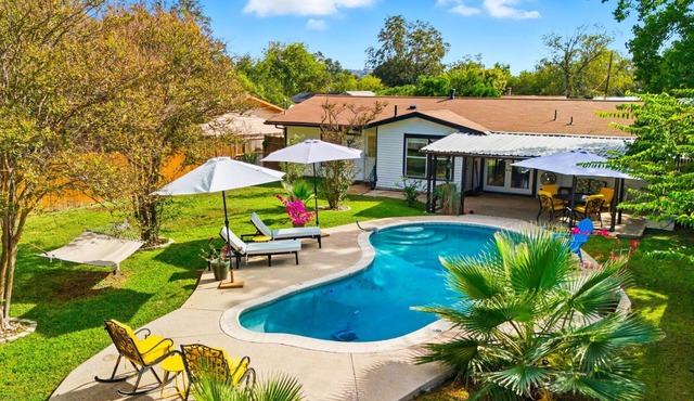 NEW! Family Friendly Pool Home! Near Downtown & Airport