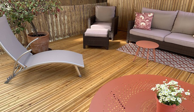 New flat in a typical village near Colmar and alsatian vineyard