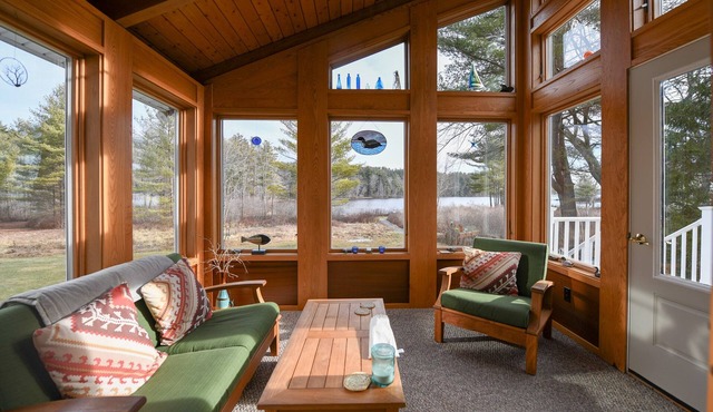 New for 2024! Peaceful Thompson Lake Sanctuary with 400' of waterfrontage!