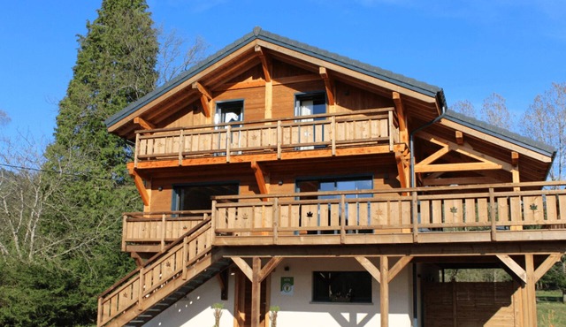 New for 2024! Tourist accommodation in a high-end chalet in Saulcy.