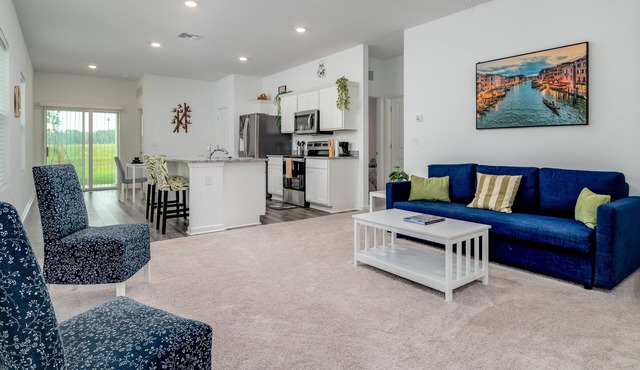 New Fully Furnished, Perfect Short-stay Pet-friendly home around Tampa Suburbs.