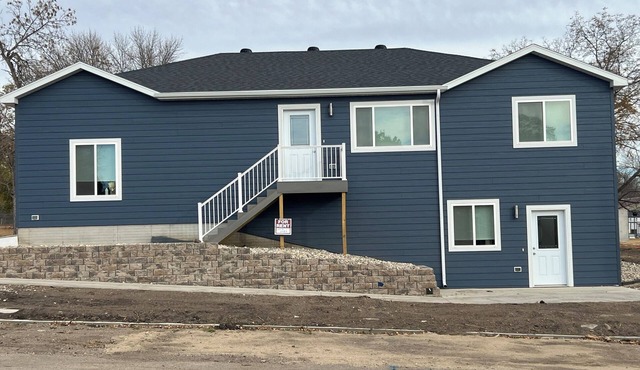 New Furnished Two Bedroom, One Full Bath, Single Level, Attached Heated Garage