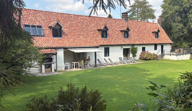 NEW: Gite 14p on 7000m2 privatized/Nordic bath/Sauna (option)/Pond/River