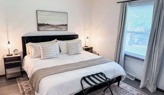 NEW! GR Modern & Updated 2BR Retreat - Sleeps 8, Near Downtown!