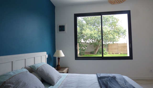 New: ground floor house, quiet location, close to the sea