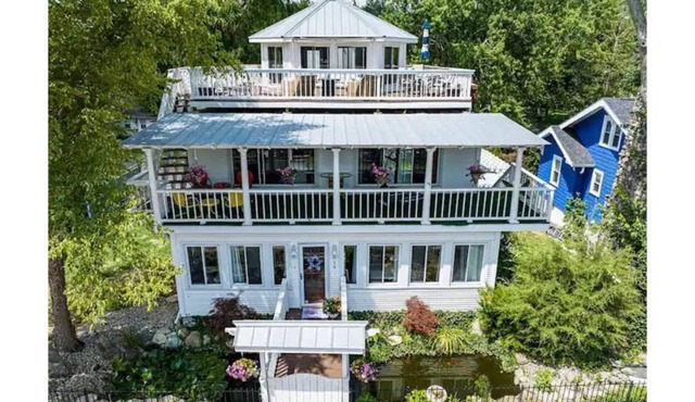 NEW! Harmony Harbor- A historic home with water-view!