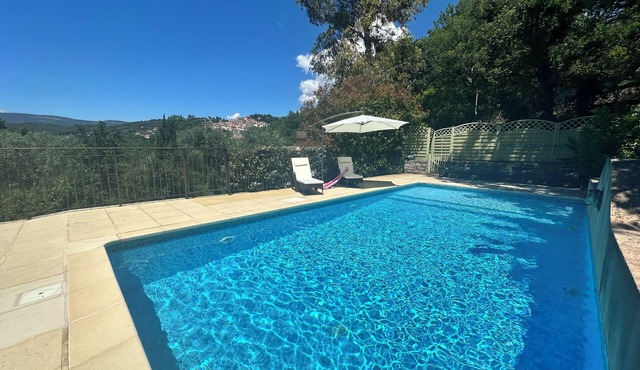 New Holiday Rental Villa Callian with AC, heated pool, hot tub, outdoor kitchen