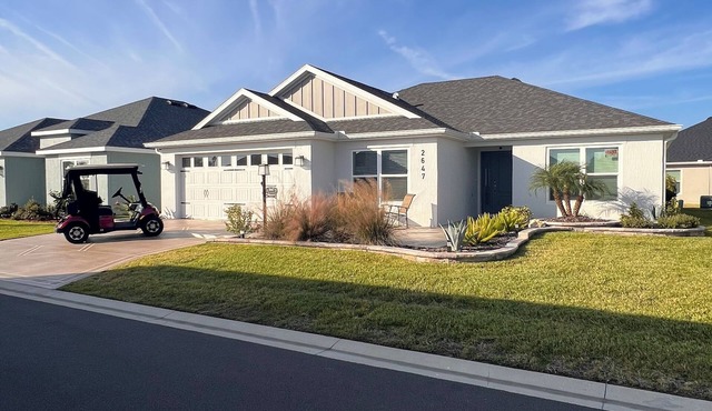 New home in Richmond, The Villages. Just 3 min. golf cart ride to Brownwood.