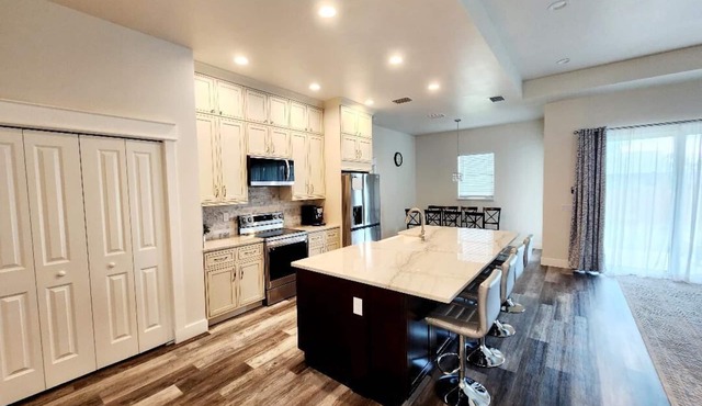 New Home only minutes away from beautiful sandy beaches