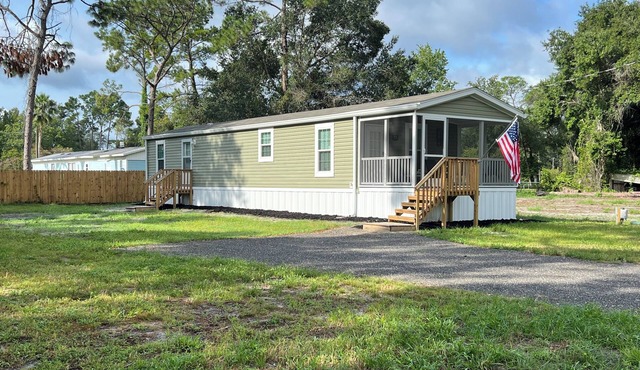 New Home. Perfect for Travelers, Snow-Birds, Bikers, Boaters & Fishermen.