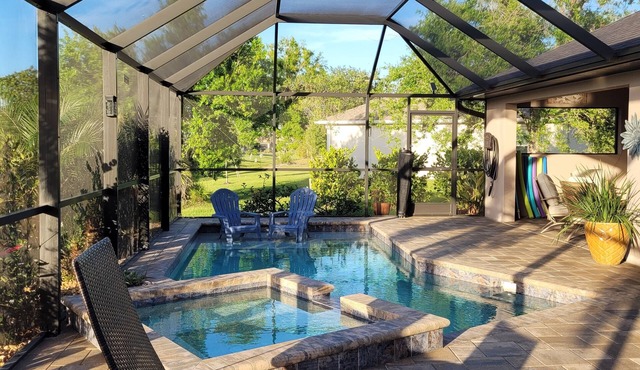 NEW HOME, PRIVATE POOL & SPA IN QUIET NEIGHBORHOOD GREAT FOR FAMILIES