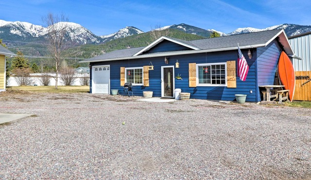 NEW! Home w/ Rocky Mtn View 14 Mi to Flathead Lake