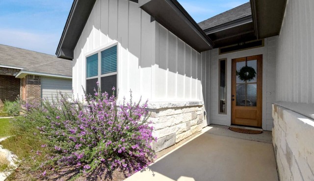 NEW home with garage parking