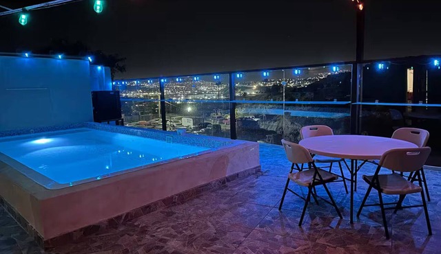 New home with heated pool. Completely private, only for you to enjoy!