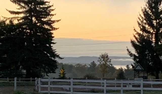 New horse farm apartment, centrally located between 3 N. MI. resort towns