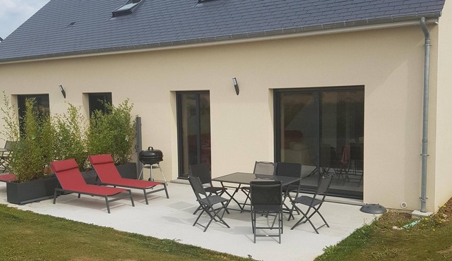 New house near the beaches of the landing