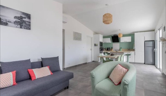 new house located near the pine forest