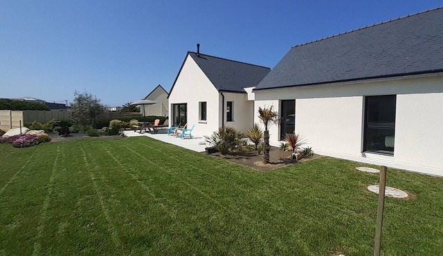 New house near the beautiful beach of Les Amiets