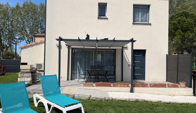 New house with garden and private parking Near La Grande Motte PRM accessible