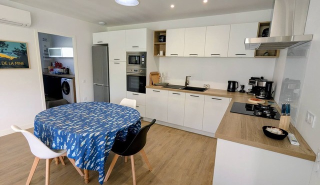 New house with garden - near beach