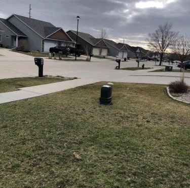 New house with new furniture at cedar rapids