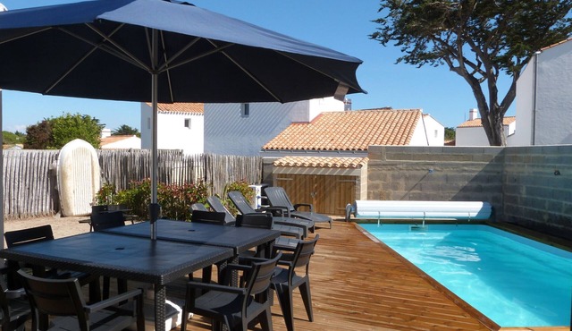 New house with private pool in Noirmoutier - 10 people