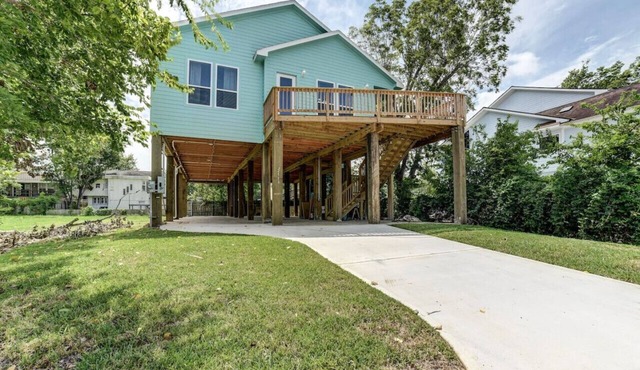New House with Water View