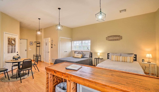 NEW! Inviting Studio on 31-Acre Ranch in Fletcher!