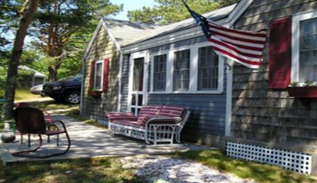 NEW KITCHEN BLUE CABINET, BACK SLASH, GRANITE COUNTERS, OUTSIDE RAIN SHOWER.