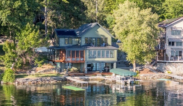 New Lake Bomoseen Waterfront Retreat Stunning Views 4‑Season Fun