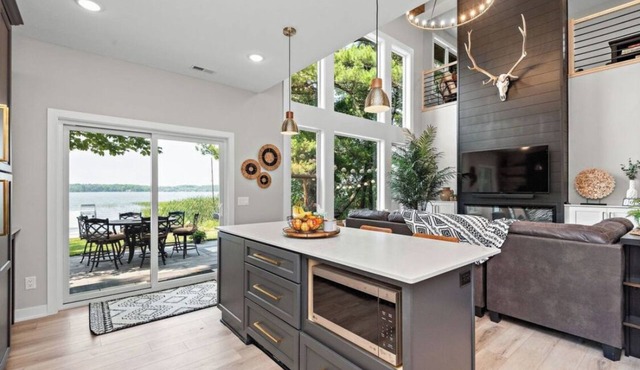 New lake Retreat 1.5 hours from Twin cities in the heart of WI cabin country!