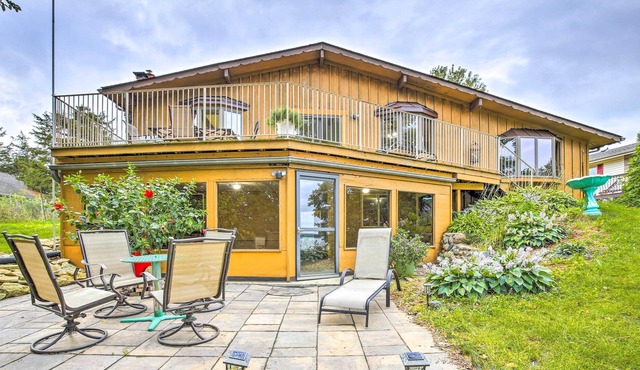 NEW! Lakefront Cleveland Home w/ Covered Hot Tub!