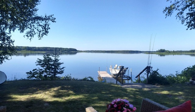 New! Lakefront Home near Alpena Includes Kayaks and a Fishing Boat Sleeps upto 6