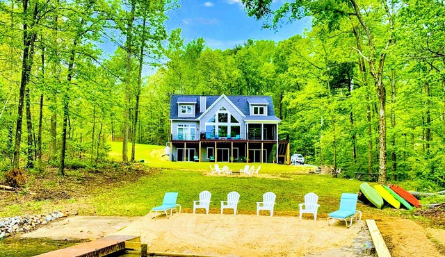 NEW Lakefront Lake Anna 5 Suites All Water Views