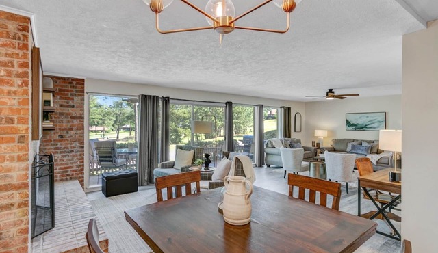 New Listing! Cozy 2-bedroom 3-bath condo on hole 3 of Rayburn Country Club