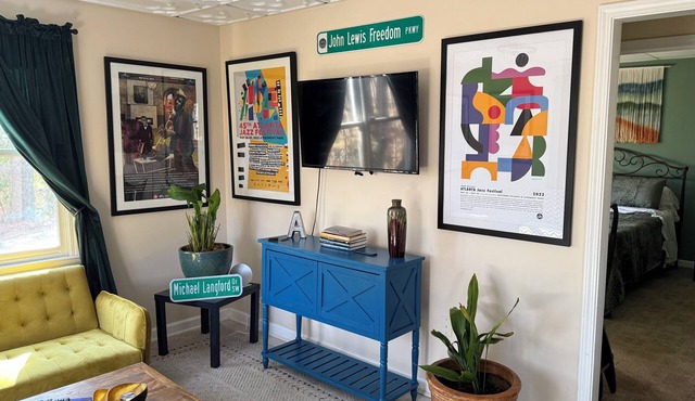 New Listing! Creative Retreat on 3 Acres & 2 King Suites + Patio