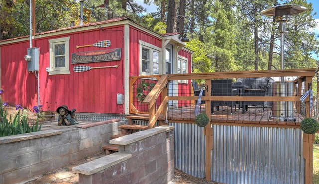 New Listing! Dog-Friendly Lake Cabin with Stunning Views, Deck, Grill
