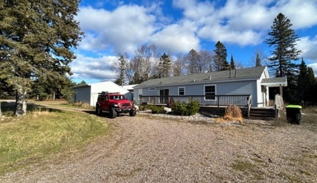 NEW LISTING - FARMHOUSE -VERY CLOSE TO SNOWMOBILE TRAILS - VERY PRIVATE