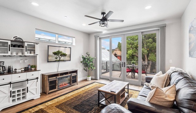 New Listing! Iconic Firehouse Penthouse | Steps to Dining & Downtown Ridgway