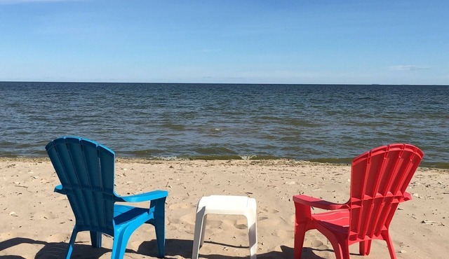 New Listing! Lake Michigan Beachfront for All Seasons