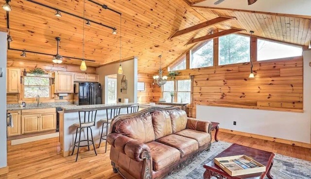 NEW LISTING! Mountain Serenity: Rustic Cabin Getaway by RedAwning