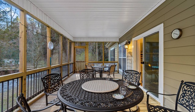 New Listing on River - 3 bed 3 bath Creek's Edge - Mr Lake Lure Vacation Rentals