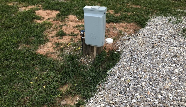 NEW LISTING! RV spot with water, sewer and 30 or 50 electric hookups available