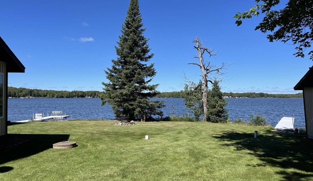 New Listing! The “Looney Bin” Four Season Cozy Lakefront Cabin on Nelson Lake