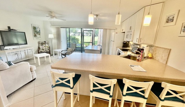 New Listing! THE MEADOWS 1 BED - 1 BATH CONDO WITH GOLF COURSE VIEW